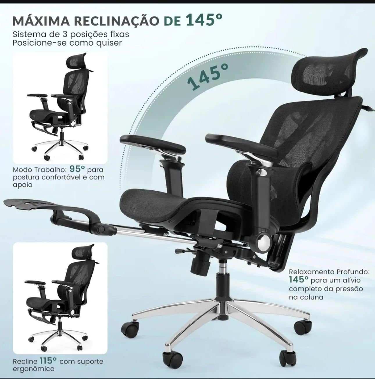 Fivdaily L800 reclinação